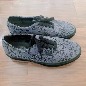 Paisley Vans Worn One Time